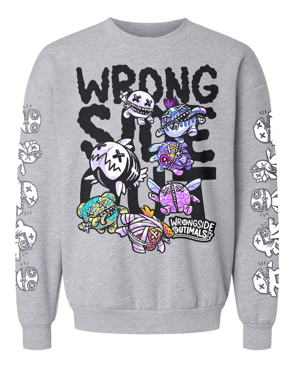 Wrongside Out Crewneck