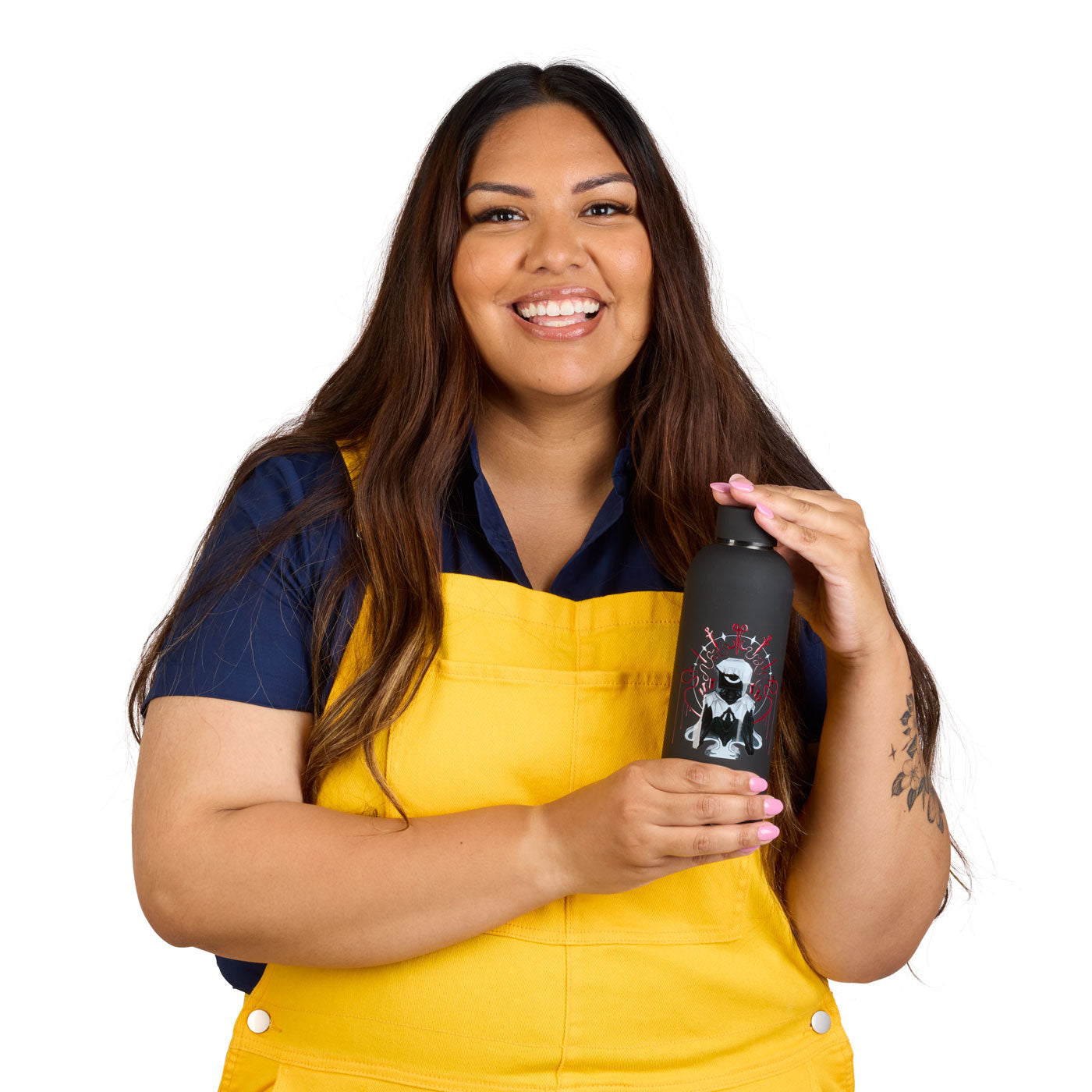 The Doctor 17oz Recycled Stainless Bottle Black | Poppy Playtime