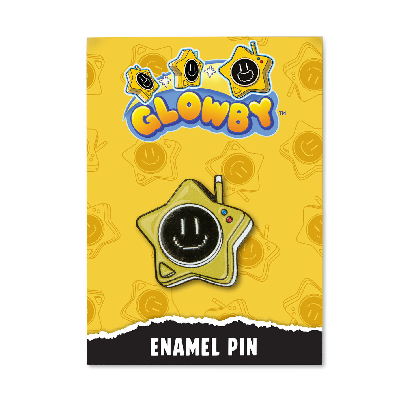 Poppy Playtime Glowby Glow-in-the-Dark Enamel Pin