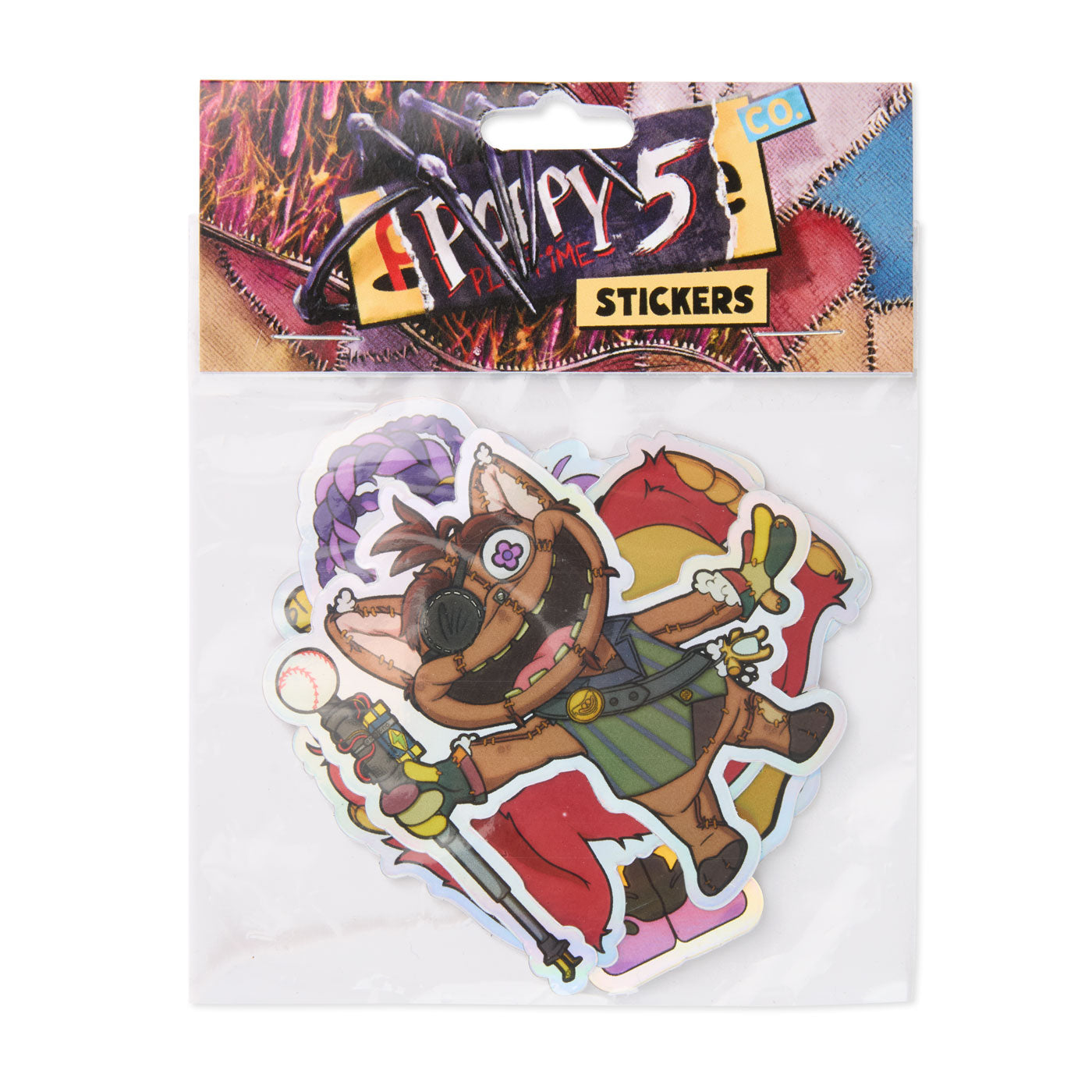 Poppy Playtime Chapter 5 Holographic Sticker Pack