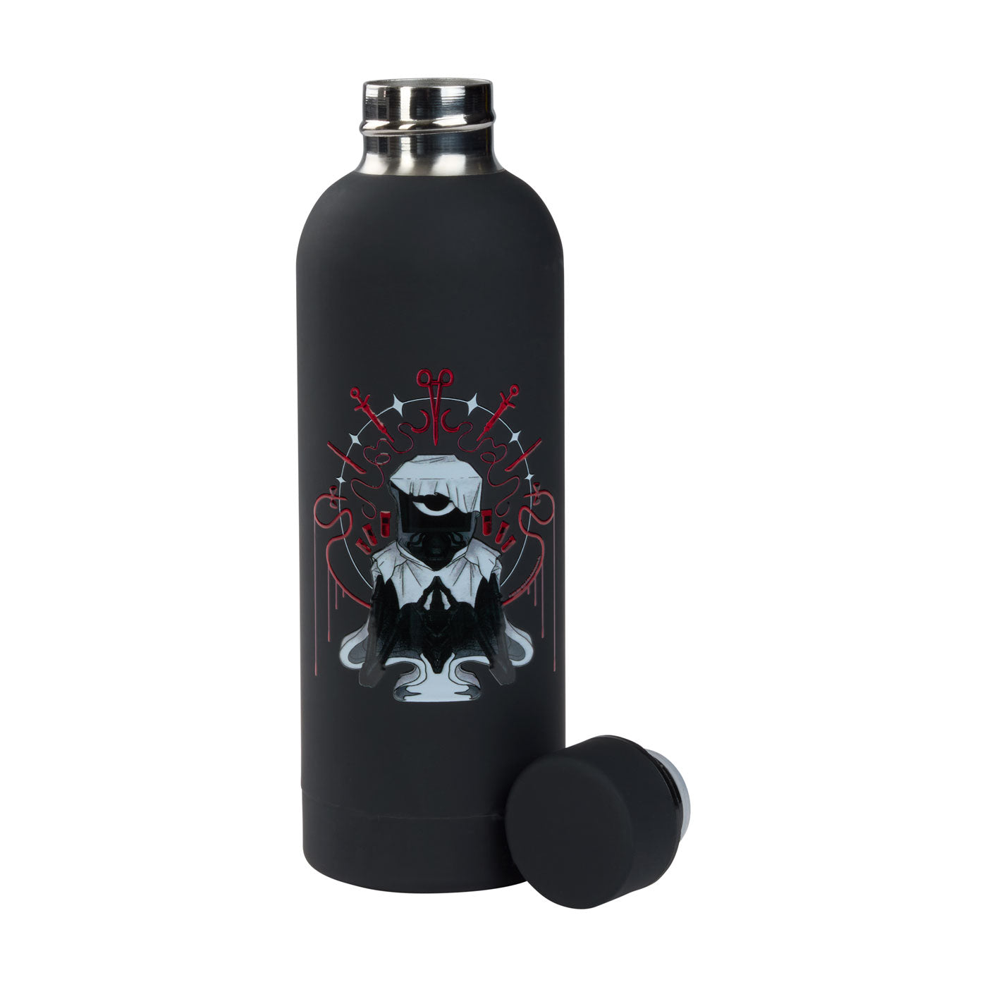 The Doctor 17oz Recycled Stainless Bottle Black | Poppy Playtime
