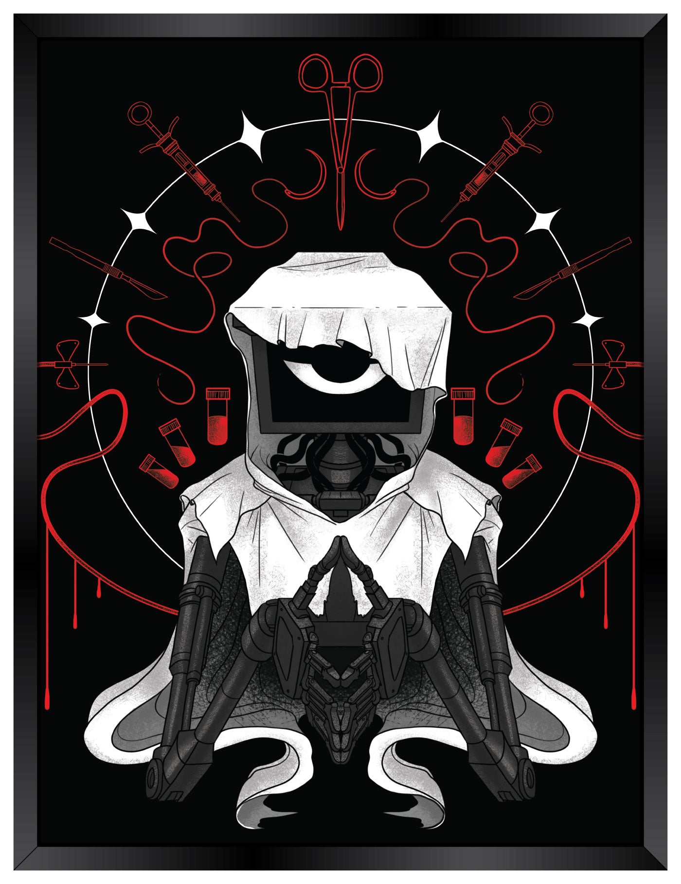 Poppy Playtime The Doctor Poster (18 x 24).